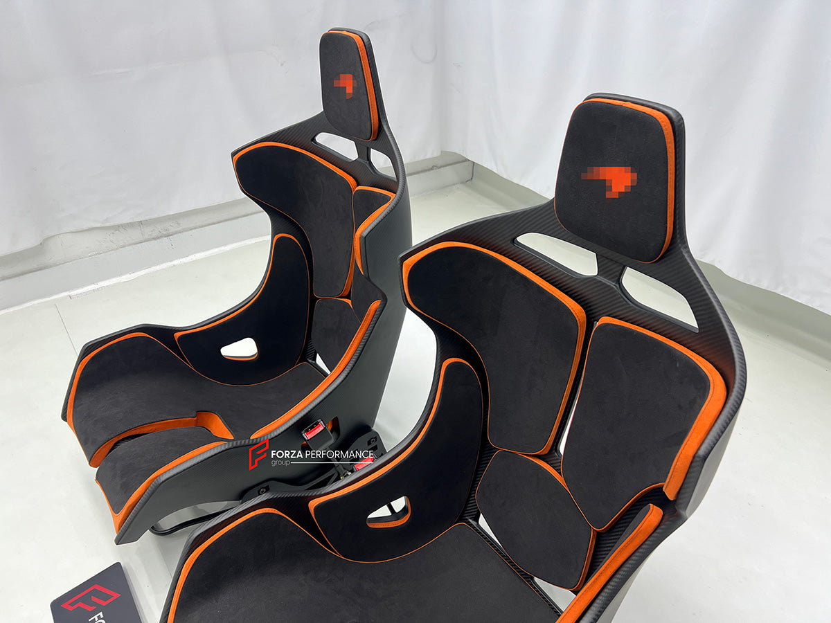 CARBON BUCKET SEATS LWCB for MCLAREN 650S 2014 - 2017

A single seat can be sold, purchasing a pair is not required.

All bucket seats photos on our website are real images of the actual product.

We produce custom carbon bucket seats for every Ferrari models. We offer fully customizable options.

Custom Options:

Cushion Inserts:&nbsp;Custom Design
Finishing Options:&nbsp;Alcantara, Leather, Cloth
Logo Options:&nbsp;Custom Logo by your request

Seats shell material:&nbsp;Dry Carbon

NOTE: Professional inst