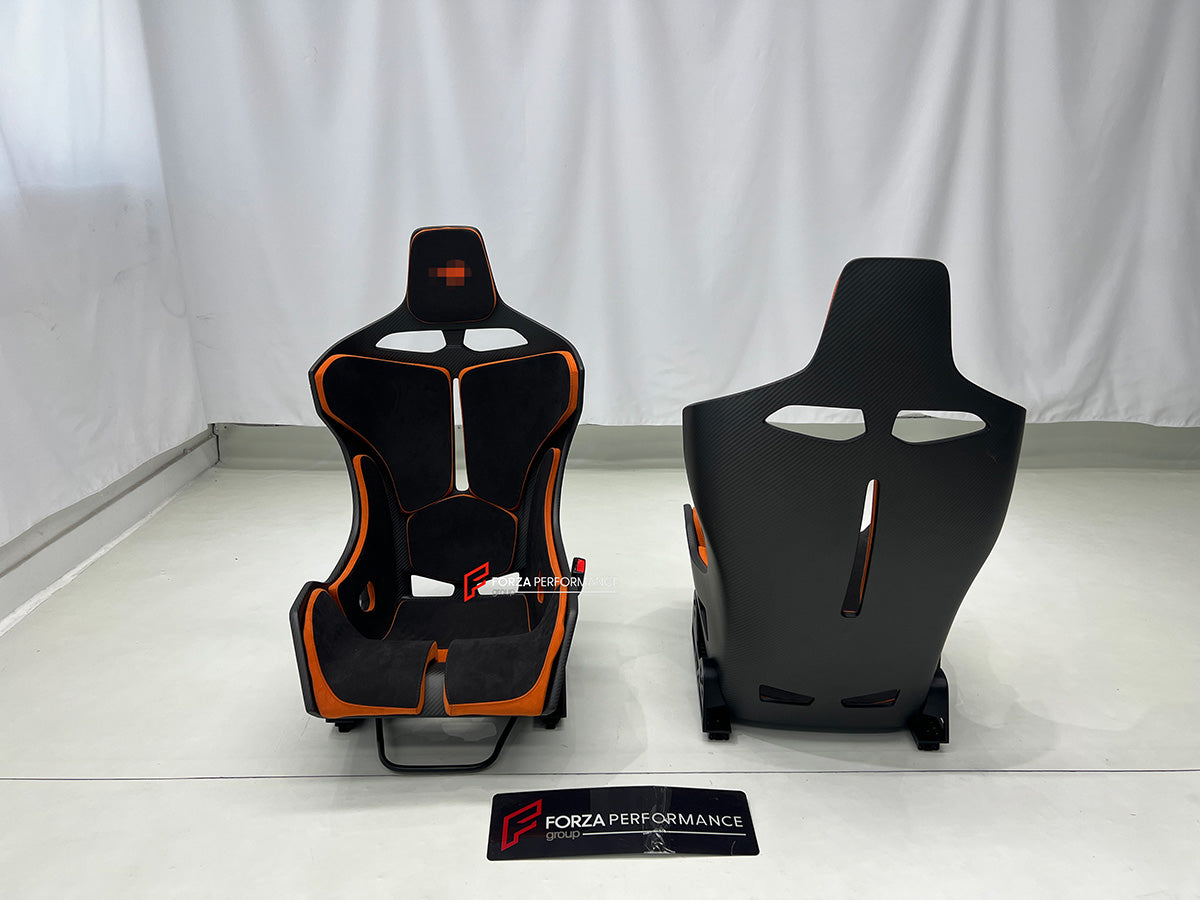 CARBON BUCKET SEATS LWCB for MCLAREN 650S 2014 - 2017

A single seat can be sold, purchasing a pair is not required.

All bucket seats photos on our website are real images of the actual product.

We produce custom carbon bucket seats for every Ferrari models. We offer fully customizable options.

Custom Options:

Cushion Inserts:&nbsp;Custom Design
Finishing Options:&nbsp;Alcantara, Leather, Cloth
Logo Options:&nbsp;Custom Logo by your request

Seats shell material:&nbsp;Dry Carbon

NOTE: Professional inst