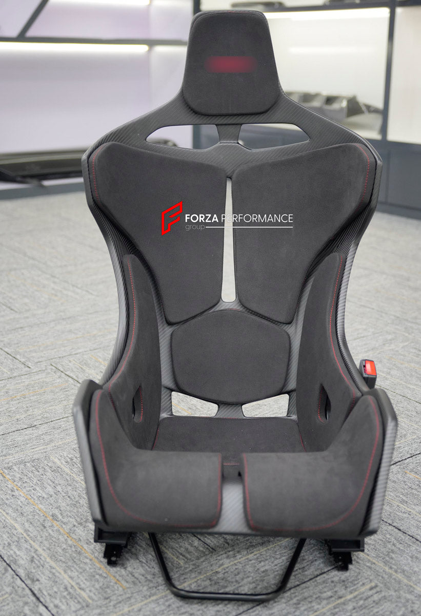 CARBON BUCKET SEATS LWCB for MCLAREN ARTURA 540C 570S 600LT 675LT 720S COUPE 765LT GT GTS SENNA

A single seat can be sold, purchasing a pair is not required.

All bucket seats photos on our website are real images of the actual product.

We produce custom carbon bucket seats for every McLaren models. We offer fully customizable options.

Custom Options:

Cushion Inserts: Custom Design
Finishing Options: Alcantara, Leather, Cloth
Logo Options: Custom Logo by your request
Seats shell material: Carbon

NOTE: 
