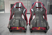 CARBON BUCKET SEATS LWCB for MCLAREN ARTURA 540C 570S 600LT 675LT 720S COUPE 765LT GT GTS SENNA

A single seat can be sold, purchasing a pair is not required.

All bucket seats photos on our website are real images of the actual product.

We produce custom carbon bucket seats for every McLaren models. We offer fully customizable options.

Custom Options:

Cushion Inserts: Custom Design
Finishing Options: Alcantara, Leather, Cloth
Logo Options: Custom Logo by your request
Seats shell material: Carbon

NOTE: 