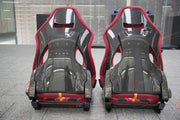 CARBON BUCKET SEATS LWCB for MCLAREN ARTURA 540C 570S 600LT 675LT 720S COUPE 765LT GT GTS SENNA

A single seat can be sold, purchasing a pair is not required.

All bucket seats photos on our website are real images of the actual product.

We produce custom carbon bucket seats for every McLaren models. We offer fully customizable options.

Custom Options:

Cushion Inserts: Custom Design
Finishing Options: Alcantara, Leather, Cloth
Logo Options: Custom Logo by your request
Seats shell material: Carbon

NOTE: 