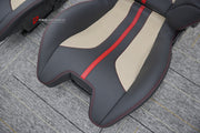 CARBON BUCKET SEATS LWCB for MCLAREN ARTURA 540C 570S 600LT 675LT 720S COUPE 765LT GT GTS SENNA

A single seat can be sold, purchasing a pair is not required.

All bucket seats photos on our website are real images of the actual product.

We produce custom carbon bucket seats for every McLaren models. We offer fully customizable options.

Custom Options:

Cushion Inserts: Custom Design
Finishing Options: Alcantara, Leather, Cloth
Logo Options: Custom Logo by your request
Seats shell material: Carbon

NOTE: 