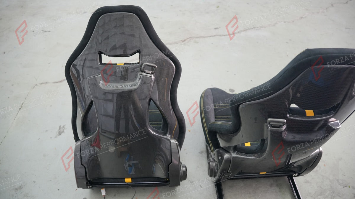 CARBON BUCKET SEATS LWCB for PORSCHE 718 982 911 991 992 BOXSTER CAYMAN CAYENNE MACAN

A single seat can be sold, purchasing a pair is not required.

All bucket seats photos on our website are real images of the actual product.

We produce custom carbon bucket seats for every Porsche models. We offer fully customizable options.

Custom Options:

Cushion Inserts: Custom Design
Finishing Options: Alcantara, Leather, Cloth
Logo Options: Custom Logo by your request
Seats shell material: Carbon

NOTE: Profession