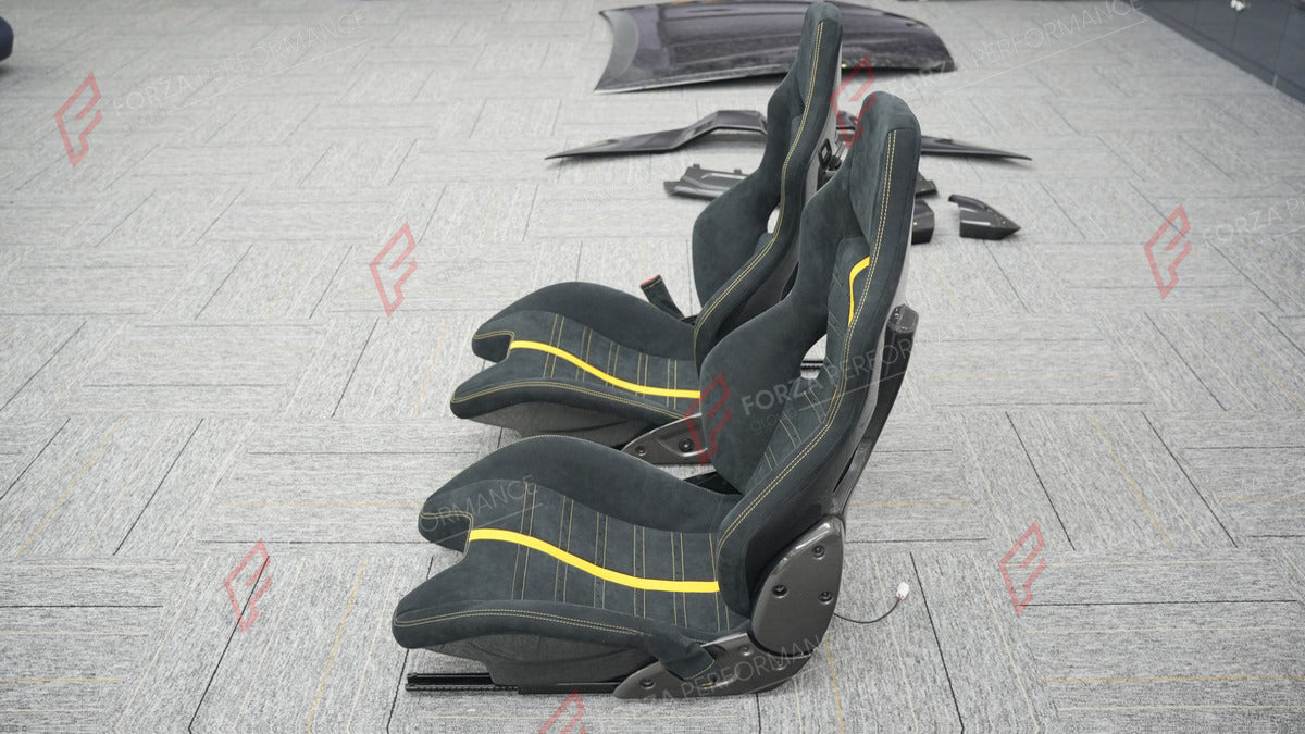 CARBON BUCKET SEATS LWCB for PORSCHE 718 982 911 991 992 BOXSTER CAYMAN CAYENNE MACAN

A single seat can be sold, purchasing a pair is not required.

All bucket seats photos on our website are real images of the actual product.

We produce custom carbon bucket seats for every Porsche models. We offer fully customizable options.

Custom Options:

Cushion Inserts: Custom Design
Finishing Options: Alcantara, Leather, Cloth
Logo Options: Custom Logo by your request
Seats shell material: Carbon

NOTE: Profession
