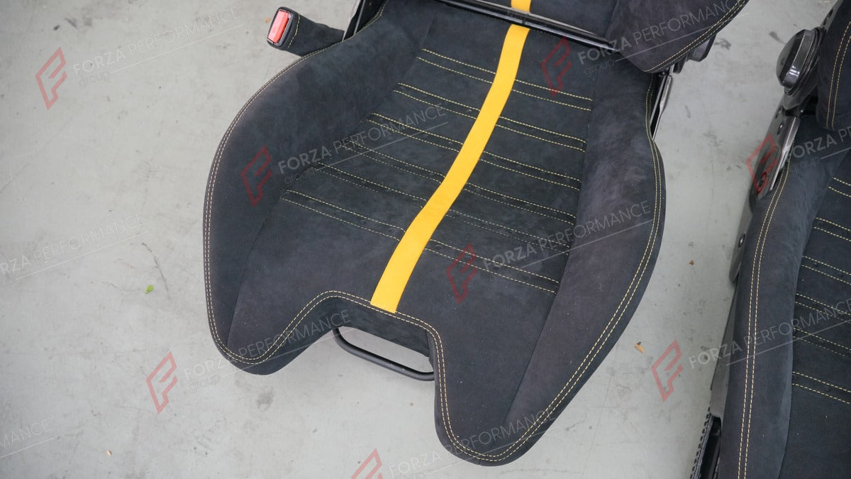 CARBON BUCKET SEATS LWCB for PORSCHE 718 982 911 991 992 BOXSTER CAYMAN CAYENNE MACAN

A single seat can be sold, purchasing a pair is not required.

All bucket seats photos on our website are real images of the actual product.

We produce custom carbon bucket seats for every Porsche models. We offer fully customizable options.

Custom Options:

Cushion Inserts: Custom Design
Finishing Options: Alcantara, Leather, Cloth
Logo Options: Custom Logo by your request
Seats shell material: Carbon

NOTE: Profession
