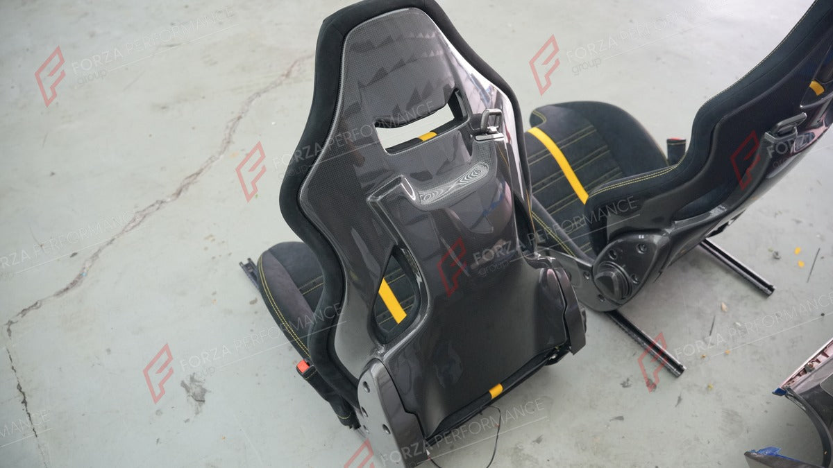 CARBON BUCKET SEATS LWCB for PORSCHE 718 982 911 991 992 BOXSTER CAYMAN CAYENNE MACAN

A single seat can be sold, purchasing a pair is not required.

All bucket seats photos on our website are real images of the actual product.

We produce custom carbon bucket seats for every Porsche models. We offer fully customizable options.

Custom Options:

Cushion Inserts: Custom Design
Finishing Options: Alcantara, Leather, Cloth
Logo Options: Custom Logo by your request
Seats shell material: Carbon

NOTE: Profession