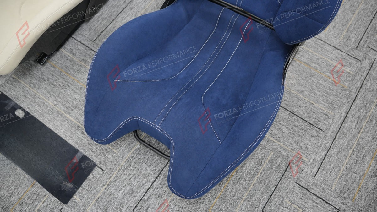 CARBON BUCKET SEATS LWCB for PORSCHE 718 982 911 991 992 BOXSTER CAYMAN CAYENNE MACAN

A single seat can be sold, purchasing a pair is not required.

All bucket seats photos on our website are real images of the actual product.

We produce custom carbon bucket seats for every Porsche models. We offer fully customizable options.

Custom Options:

Cushion Inserts: Custom Design
Finishing Options: Alcantara, Leather, Cloth
Logo Options: Custom Logo by your request
Seats shell material: Carbon

NOTE: Profession