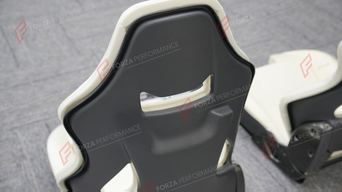CARBON BUCKET SEATS LWCB for PORSCHE 718 982 911 991 992 BOXSTER CAYMAN CAYENNE MACAN

A single seat can be sold, purchasing a pair is not required.

All bucket seats photos on our website are real images of the actual product.

We produce custom carbon bucket seats for every Porsche models. We offer fully customizable options.

Custom Options:

Cushion Inserts: Custom Design
Finishing Options: Alcantara, Leather, Cloth
Logo Options: Custom Logo by your request
Seats shell material: Carbon

NOTE: Profession