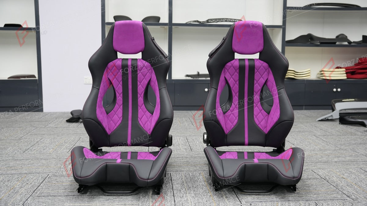 CARBON BUCKET SEATS LWCB for PORSCHE 718 982 911 991 992 BOXSTER CAYMAN CAYENNE MACAN

A single seat can be sold, purchasing a pair is not required.

All bucket seats photos on our website are real images of the actual product.

We produce custom carbon bucket seats for every Porsche models. We offer fully customizable options.

Custom Options:

Cushion Inserts: Custom Design
Finishing Options: Alcantara, Leather, Cloth
Logo Options: Custom Logo by your request
Seats shell material: Carbon

NOTE: Profession