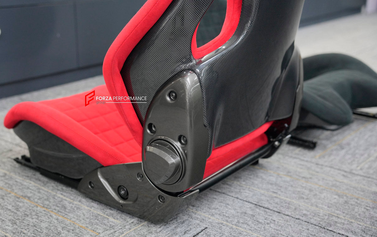 CARBON BUCKET SEATS LWCB for PORSCHE 718 982 911 991 992 BOXSTER CAYMAN CAYENNE MACAN

A single seat can be sold, purchasing a pair is not required.

All bucket seats photos on our website are real images of the actual product.

We produce custom carbon bucket seats for every Porsche models. We offer fully customizable options.

Custom Options:

Cushion Inserts: Custom Design
Finishing Options: Alcantara, Leather, Cloth
Logo Options: Custom Logo by your request
Seats shell material: Carbon

NOTE: Profession