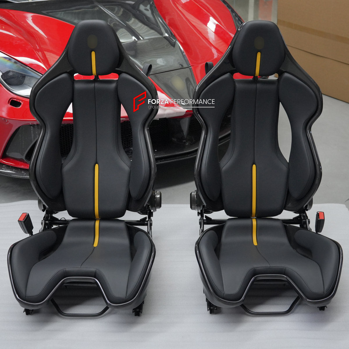 CARBON BUCKET SEATS LWCB for PORSCHE 718 982 911 991 992 BOXSTER CAYMAN CAYENNE MACAN

A single seat can be sold, purchasing a pair is not required.

All bucket seats photos on our website are real images of the actual product.

We produce custom carbon bucket seats for every Porsche models. We offer fully customizable options.

Custom Options:

Cushion Inserts: Custom Design
Finishing Options: Alcantara, Leather, Cloth
Logo Options: Custom Logo by your request
Seats shell material: Carbon

NOTE: Profession