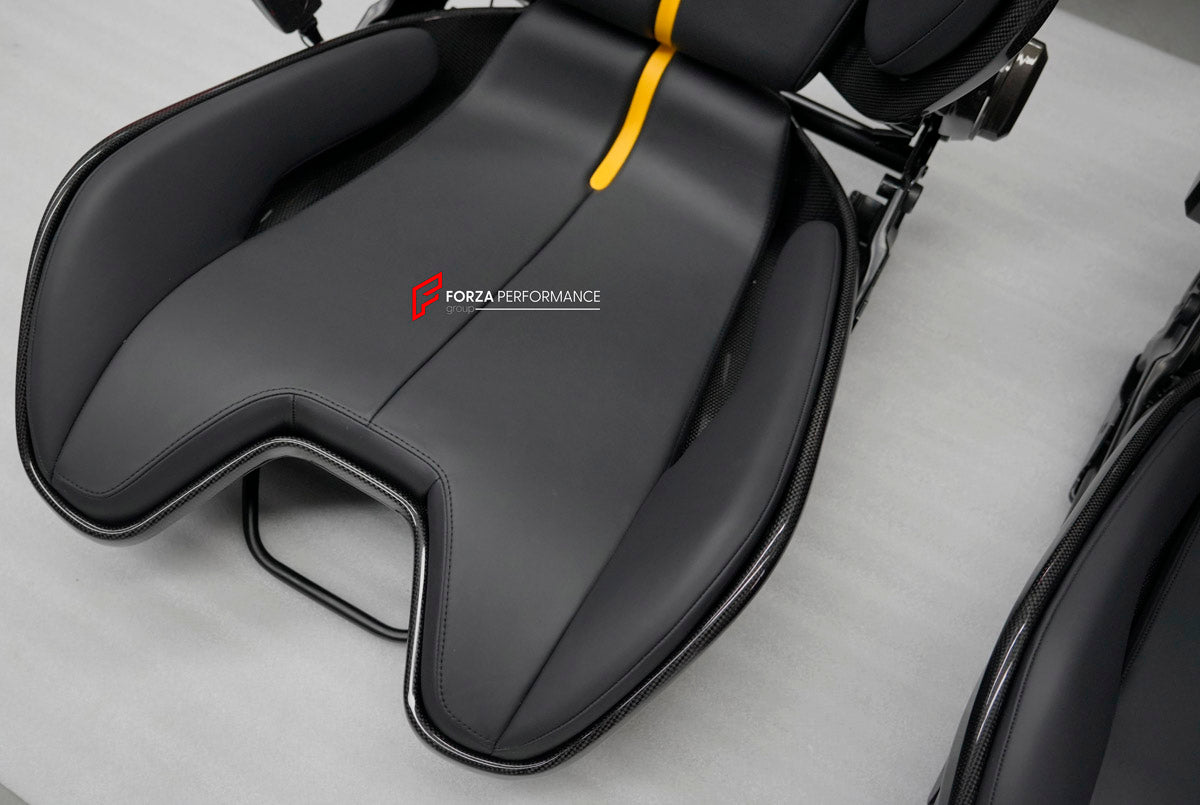 CARBON BUCKET SEATS LWCB for PORSCHE 718 982 911 991 992 BOXSTER CAYMAN CAYENNE MACAN

A single seat can be sold, purchasing a pair is not required.

All bucket seats photos on our website are real images of the actual product.

We produce custom carbon bucket seats for every Porsche models. We offer fully customizable options.

Custom Options:

Cushion Inserts: Custom Design
Finishing Options: Alcantara, Leather, Cloth
Logo Options: Custom Logo by your request
Seats shell material: Carbon

NOTE: Profession