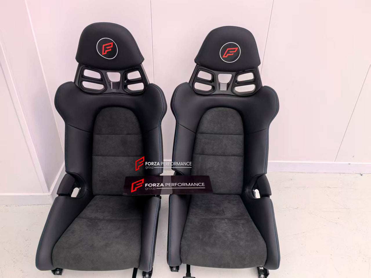 CARBON BUCKET SEATS LWCB for PORSCHE 911 991.2 GT3 2018

We manufacture custom carbon bucket seats for Porsche models. We offer fully customizable options including an optional memory foam insert, integrated side airbags, electric connectors to seat belts, and a seat occupancy sensor further elevate safety without compromising on a lightweight, durable construction—ensuring you race ahead with unmatched support.

Advantages of Forza Performance Group Bucket Seats:
Fully Customizable Design
Optional Memory F