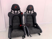CARBON BUCKET SEATS LWCB for PORSCHE 911 991.2 GT3 2018

We manufacture custom carbon bucket seats for Porsche models. We offer fully customizable options including an optional memory foam insert, integrated side airbags, electric connectors to seat belts, and a seat occupancy sensor further elevate safety without compromising on a lightweight, durable construction—ensuring you race ahead with unmatched support.

Advantages of Forza Performance Group Bucket Seats:
Fully Customizable Design
Optional Memory F