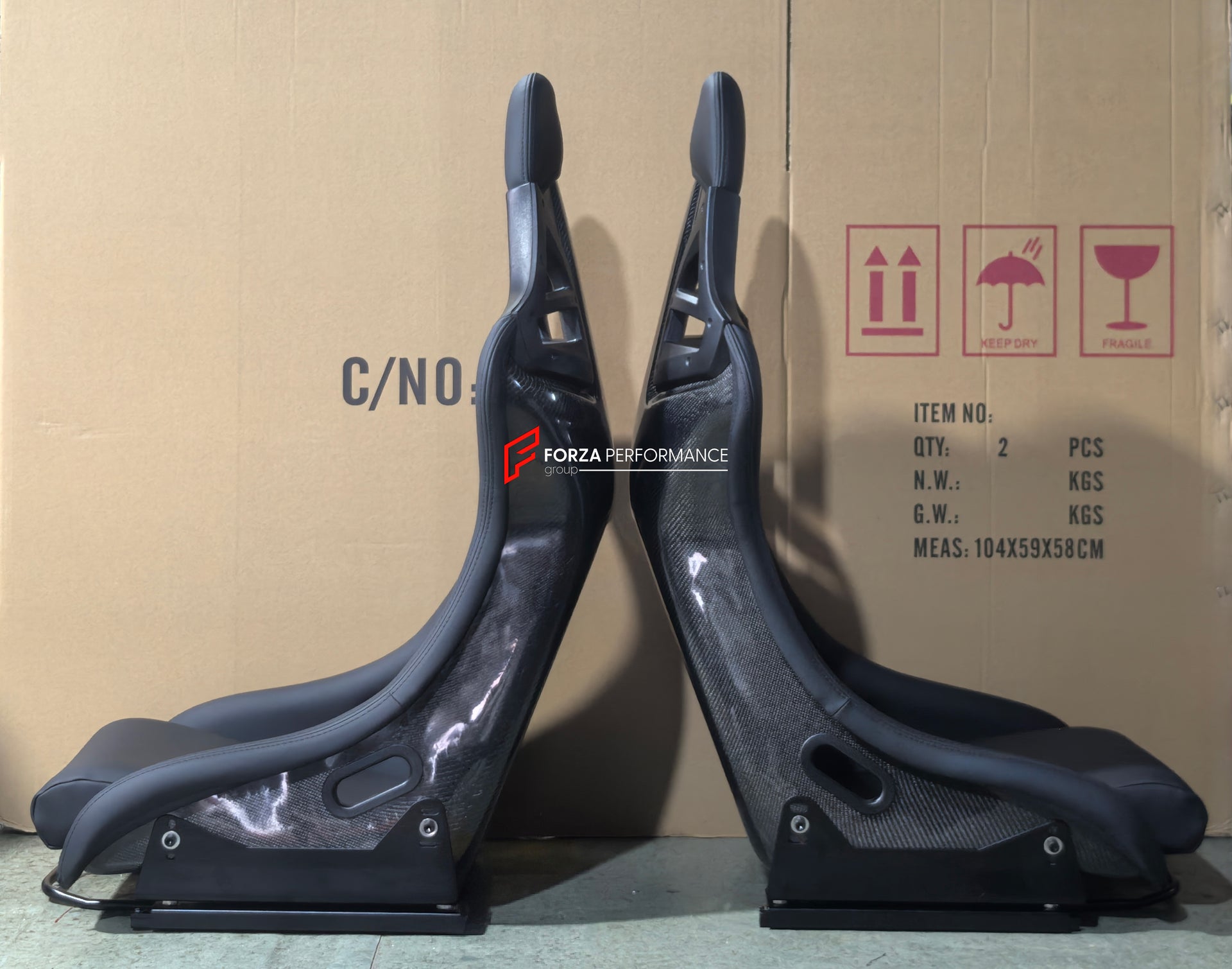 CARBON BUCKET SEATS LWCB for PORSCHE 911 997 997.1 997.2