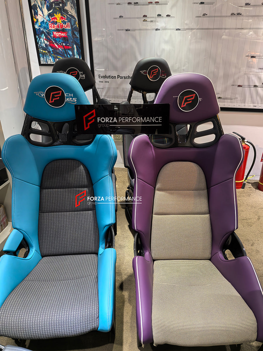 CARBON BUCKET SEATS LWCB for PORSCHE 911 991.1 991.2 992.1 992.2 997 718 981 GT3