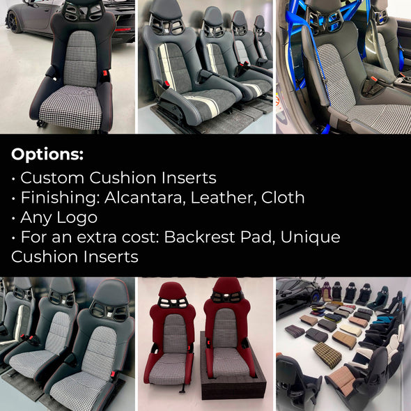 CARBON BUCKET SEATS LWCB for PORSCHE 718 CAYMAN GT4 RS