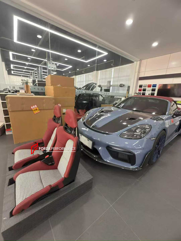 CARBON BUCKET SEATS LWCB for PORSCHE 718 CAYMAN GT4 RS