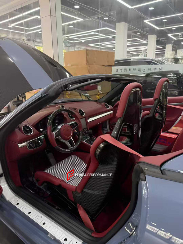 CARBON BUCKET SEATS LWCB for PORSCHE 718 CAYMAN GT4 RS