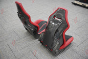 CARBON BUCKET SEATS LWCB for TOYOTA SUPRA GR GR86 GT86 COROLLA TRUENO

A single seat can be sold, purchasing a pair is not required.

All bucket seats photos on our website are real images of the actual product.

We produce custom carbon bucket seats for every Toyota models. We offer fully customizable options.

Custom Options:

Cushion Inserts: Custom Design
Finishing Options: Alcantara, Leather, Cloth
Logo Options: Custom Logo by your request
Seats shell material: Carbon

NOTE: Professional installation i