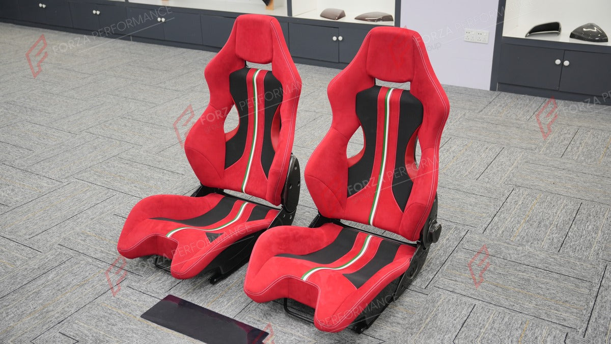 CARBON BUCKET SEATS LWCB for TOYOTA SUPRA GR GR86 GT86 COROLLA TRUENO

A single seat can be sold, purchasing a pair is not required.

All bucket seats photos on our website are real images of the actual product.

We produce custom carbon bucket seats for every Toyota models. We offer fully customizable options.

Custom Options:

Cushion Inserts: Custom Design
Finishing Options: Alcantara, Leather, Cloth
Logo Options: Custom Logo by your request
Seats shell material: Carbon

NOTE: Professional installation i