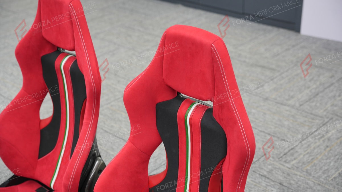 CARBON BUCKET SEATS LWCB for TOYOTA SUPRA GR GR86 GT86 COROLLA TRUENO

A single seat can be sold, purchasing a pair is not required.

All bucket seats photos on our website are real images of the actual product.

We produce custom carbon bucket seats for every Toyota models. We offer fully customizable options.

Custom Options:

Cushion Inserts: Custom Design
Finishing Options: Alcantara, Leather, Cloth
Logo Options: Custom Logo by your request
Seats shell material: Carbon

NOTE: Professional installation i