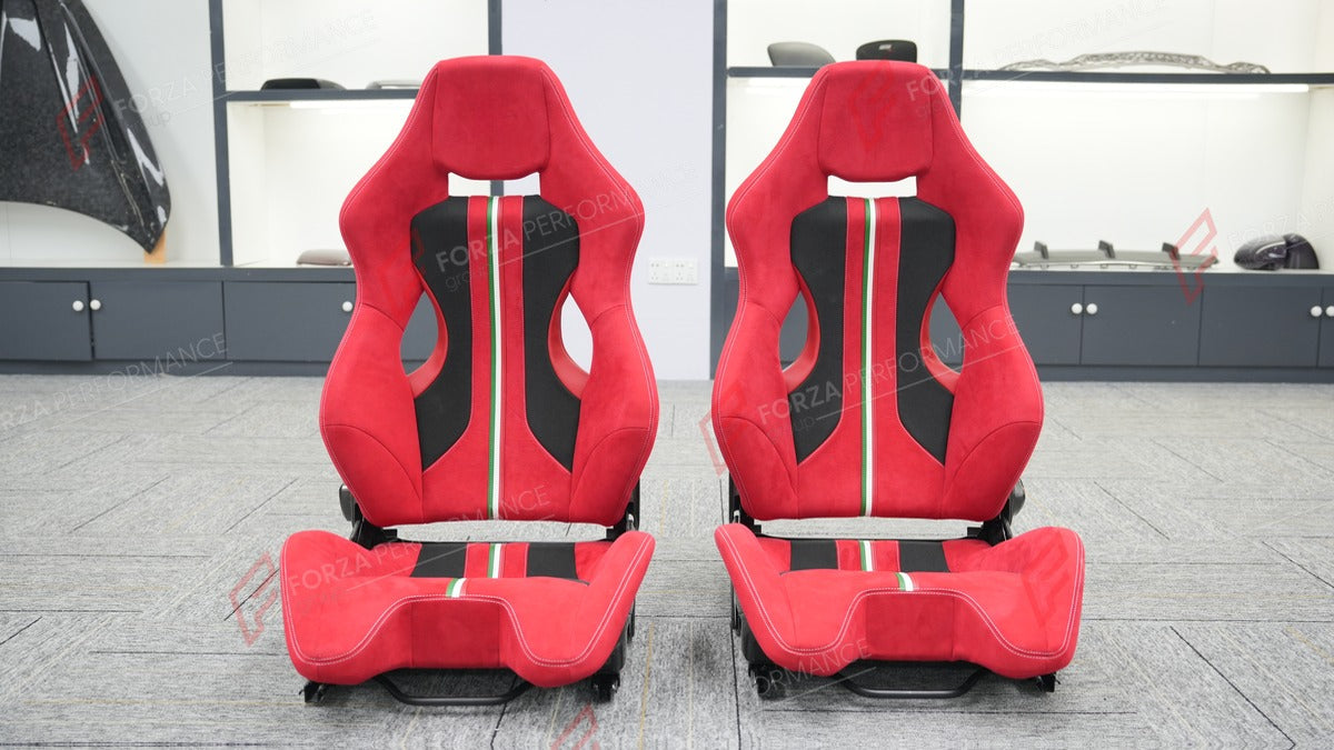 CARBON BUCKET SEATS LWCB for TOYOTA SUPRA GR GR86 GT86 COROLLA TRUENO

A single seat can be sold, purchasing a pair is not required.

All bucket seats photos on our website are real images of the actual product.

We produce custom carbon bucket seats for every Toyota models. We offer fully customizable options.

Custom Options:

Cushion Inserts: Custom Design
Finishing Options: Alcantara, Leather, Cloth
Logo Options: Custom Logo by your request
Seats shell material: Carbon

NOTE: Professional installation i