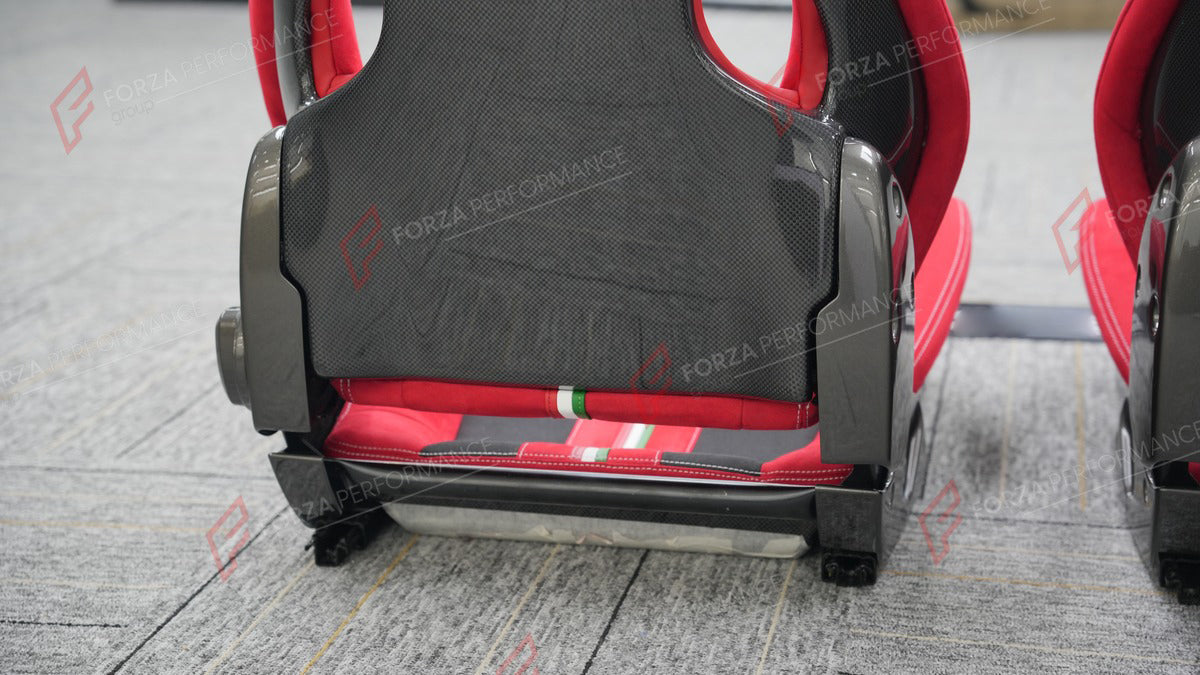 CARBON BUCKET SEATS LWCB for TOYOTA SUPRA GR GR86 GT86 COROLLA TRUENO

A single seat can be sold, purchasing a pair is not required.

All bucket seats photos on our website are real images of the actual product.

We produce custom carbon bucket seats for every Toyota models. We offer fully customizable options.

Custom Options:

Cushion Inserts: Custom Design
Finishing Options: Alcantara, Leather, Cloth
Logo Options: Custom Logo by your request
Seats shell material: Carbon

NOTE: Professional installation i