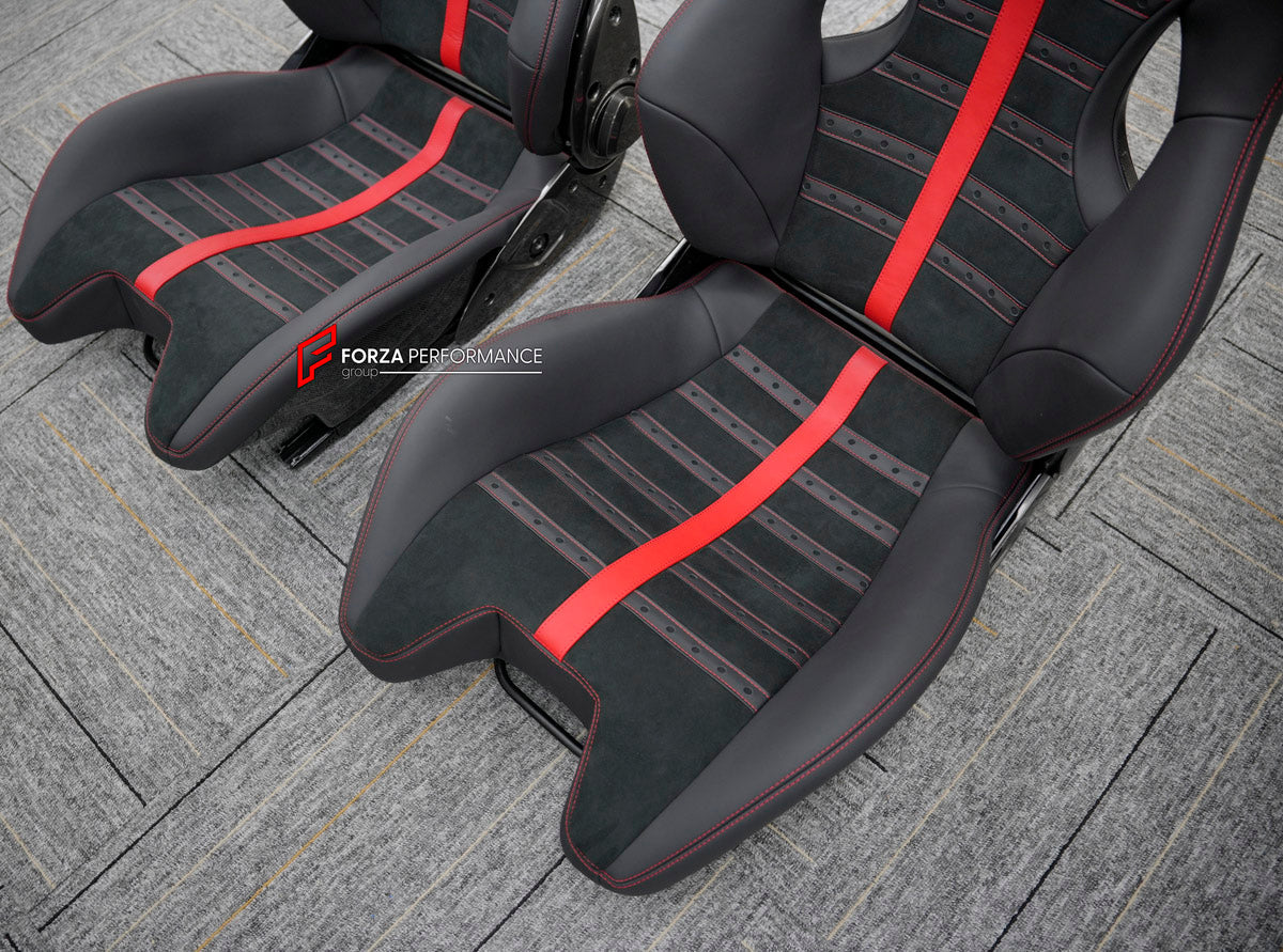 CARBON BUCKET SEATS LWCB for TOYOTA SUPRA GR GR86 GT86 COROLLA TRUENO

A single seat can be sold, purchasing a pair is not required.

All bucket seats photos on our website are real images of the actual product.

We produce custom carbon bucket seats for every Toyota models. We offer fully customizable options.

Custom Options:

Cushion Inserts: Custom Design
Finishing Options: Alcantara, Leather, Cloth
Logo Options: Custom Logo by your request
Seats shell material: Carbon

NOTE: Professional installation i