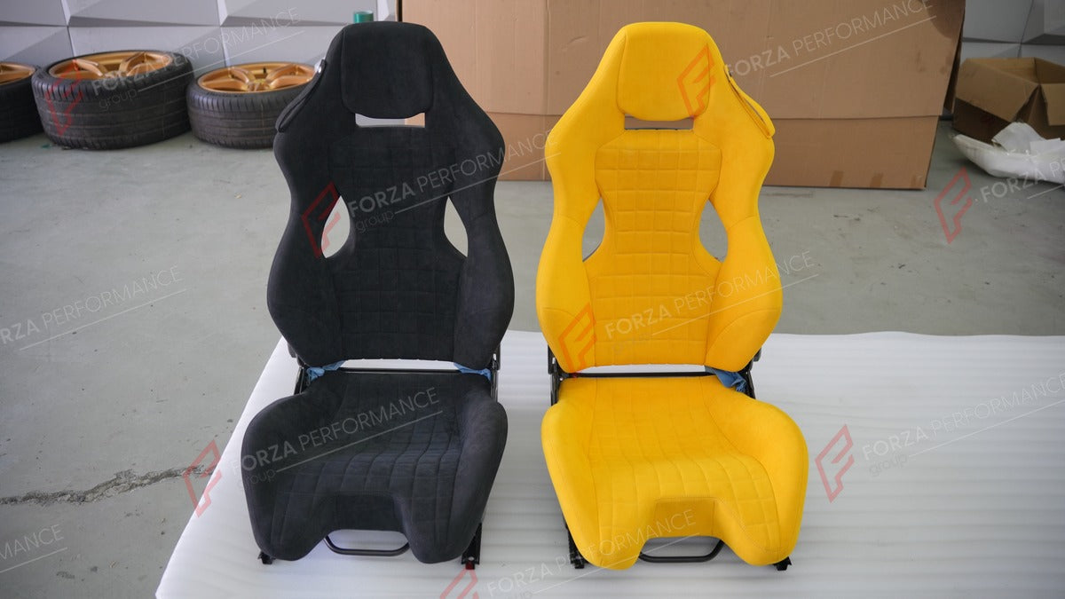 CARBON BUCKET SEATS LWCB for TOYOTA SUPRA GR GR86 GT86 COROLLA TRUENO

A single seat can be sold, purchasing a pair is not required.

All bucket seats photos on our website are real images of the actual product.

We produce custom carbon bucket seats for every Toyota models. We offer fully customizable options.

Custom Options:

Cushion Inserts: Custom Design
Finishing Options: Alcantara, Leather, Cloth
Logo Options: Custom Logo by your request
Seats shell material: Carbon

NOTE: Professional installation i