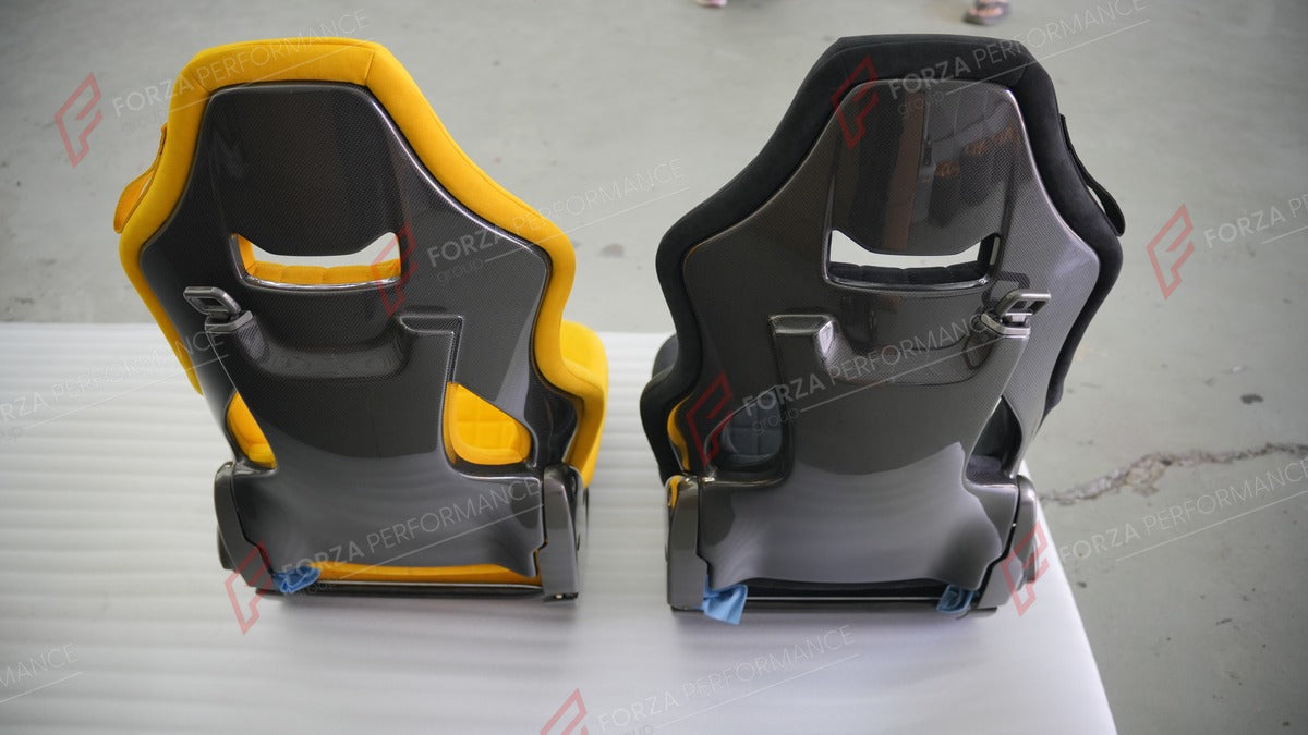 CARBON BUCKET SEATS LWCB for TOYOTA SUPRA GR GR86 GT86 COROLLA TRUENO

A single seat can be sold, purchasing a pair is not required.

All bucket seats photos on our website are real images of the actual product.

We produce custom carbon bucket seats for every Toyota models. We offer fully customizable options.

Custom Options:

Cushion Inserts: Custom Design
Finishing Options: Alcantara, Leather, Cloth
Logo Options: Custom Logo by your request
Seats shell material: Carbon

NOTE: Professional installation i
