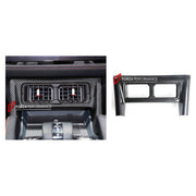 CARBON CENTER CONSOLE AIR VENT COVER for BYD SHARK 6 2024+

Set includes:
Center Console Air Vent Cover

Material: Carbon

NOTE: Professional installation is required.