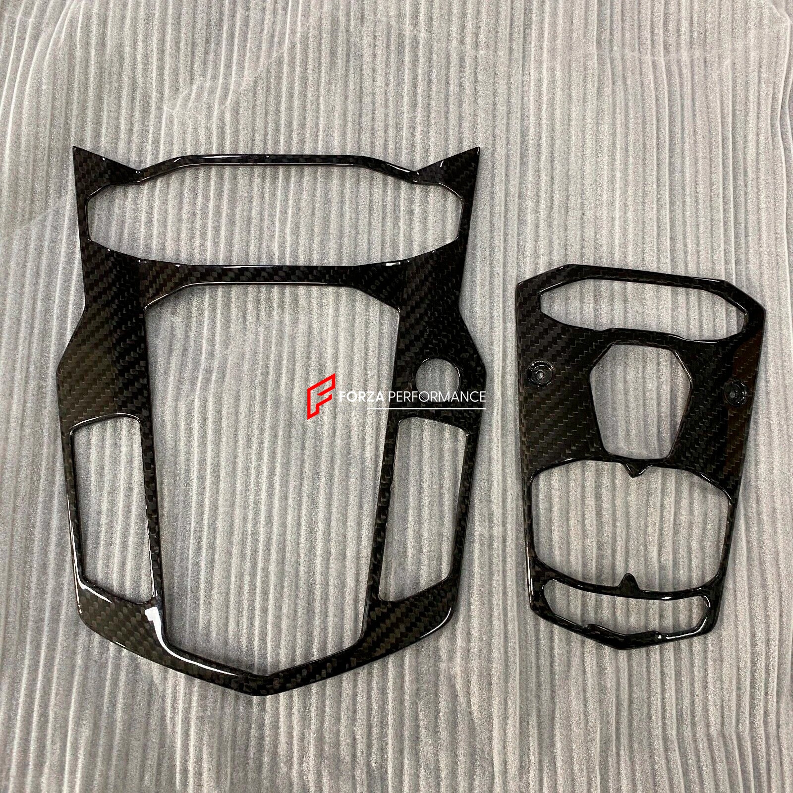 CARBON CENTRAL CONSOLE PANEL for LAMBORGHINI AVENTADOR ALL MODELS 2011 - 2017

Set includes:&nbsp;

Center&nbsp;Console
Outer Surround&nbsp;Panel
Inner Surround&nbsp;Panel
Start &amp; Gear&nbsp;Surround Panel

Material: Carbon&nbsp;

Note: Professional installation is required.

Contact us for pricing.

Why “Contact Us for Pricing”?

We don’t display fixed prices because our goal is to offer you the most competitive deal possible. Product costs often decrease over time, and by requesting a quote, you’ll rec