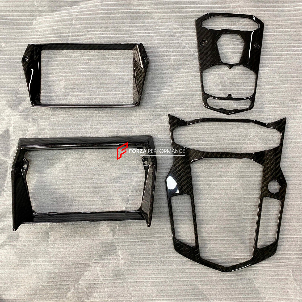 CARBON CENTRAL CONSOLE PANEL for LAMBORGHINI AVENTADOR ALL MODELS 2011 - 2017

Set includes:&nbsp;

Center&nbsp;Console
Outer Surround&nbsp;Panel
Inner Surround&nbsp;Panel
Start &amp; Gear&nbsp;Surround Panel

Material: Carbon&nbsp;

Note: Professional installation is required.

Contact us for pricing.

Why “Contact Us for Pricing”?

We don’t display fixed prices because our goal is to offer you the most competitive deal possible. Product costs often decrease over time, and by requesting a quote, you’ll rec