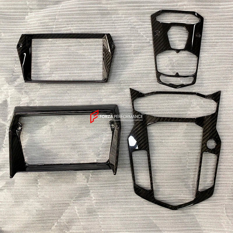 CARBON CENTRAL CONSOLE PANEL for LAMBORGHINI AVENTADOR LP700 LP720 LP750 2011 - 2017