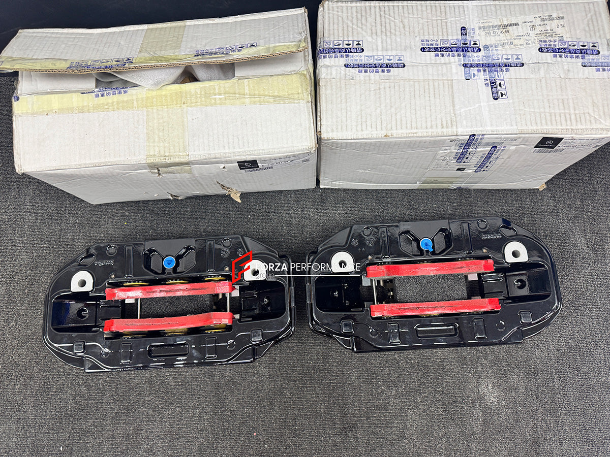 We manufacture premium quality carbon ceramic brakes discs rotors for MERCEDES BENZ S-CLASS S680 V12 MAYBACH W223 2022+ in any size

Specification:

Genuine Mercedes Benz AMG 6 Pot Front Brake Calipers
Front disc: 420 mm, thickness 40 mm

Rear disc: 380 mm, thickness 32 mm
Material: Carbon Ceramic ( C / SiC) rings, Aluminium hat / bell

Includes: Carbon ceramic brake disсs / rotors, brake pads, spacers for calipers.

Fitment: Direct Bolt-On replace OE IRON