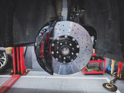 We manufacture premium quality carbon ceramic brakes discs rotors for LINCOLN AVIATOR 2 2019+ in any size

Specification:

Authentic Akebono 10 Pot Front Brake Calipers
4 pot Rear Brake Calipers
Electric Parking Brakes
Front disc: 420 mm, thickness 40 mm

Rear disc: 410 mm, thickness 32 mm
Material: Carbon Ceramic ( C / SiC) rings, Aluminium hat / bell

Includes: Carbon ceramic brake disсs / rotors, brake pads, brackets for calipers, hoses.

Fitment: Direct Bolt-On replace OE IRON

BRAKE DISCS ROTORS CAN BE