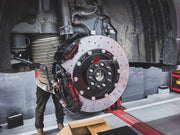 We manufacture premium quality carbon ceramic brakes discs rotors for LINCOLN AVIATOR 2 2019+ in any size

Specification:

Authentic Akebono 10 Pot Front Brake Calipers
4 pot Rear Brake Calipers
Electric Parking Brakes
Front disc: 420 mm, thickness 40 mm

Rear disc: 410 mm, thickness 32 mm
Material: Carbon Ceramic ( C / SiC) rings, Aluminium hat / bell

Includes: Carbon ceramic brake disсs / rotors, brake pads, brackets for calipers, hoses.

Fitment: Direct Bolt-On replace OE IRON

BRAKE DISCS ROTORS CAN BE