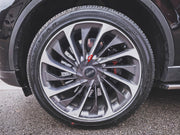 We manufacture premium quality carbon ceramic brakes discs rotors for LINCOLN AVIATOR 2 2019+ in any size

Specification:

Authentic Akebono 10 Pot Front Brake Calipers
4 pot Rear Brake Calipers
Electric Parking Brakes
Front disc: 420 mm, thickness 40 mm

Rear disc: 410 mm, thickness 32 mm
Material: Carbon Ceramic ( C / SiC) rings, Aluminium hat / bell

Includes: Carbon ceramic brake disсs / rotors, brake pads, brackets for calipers, hoses.

Fitment: Direct Bolt-On replace OE IRON

BRAKE DISCS ROTORS CAN BE