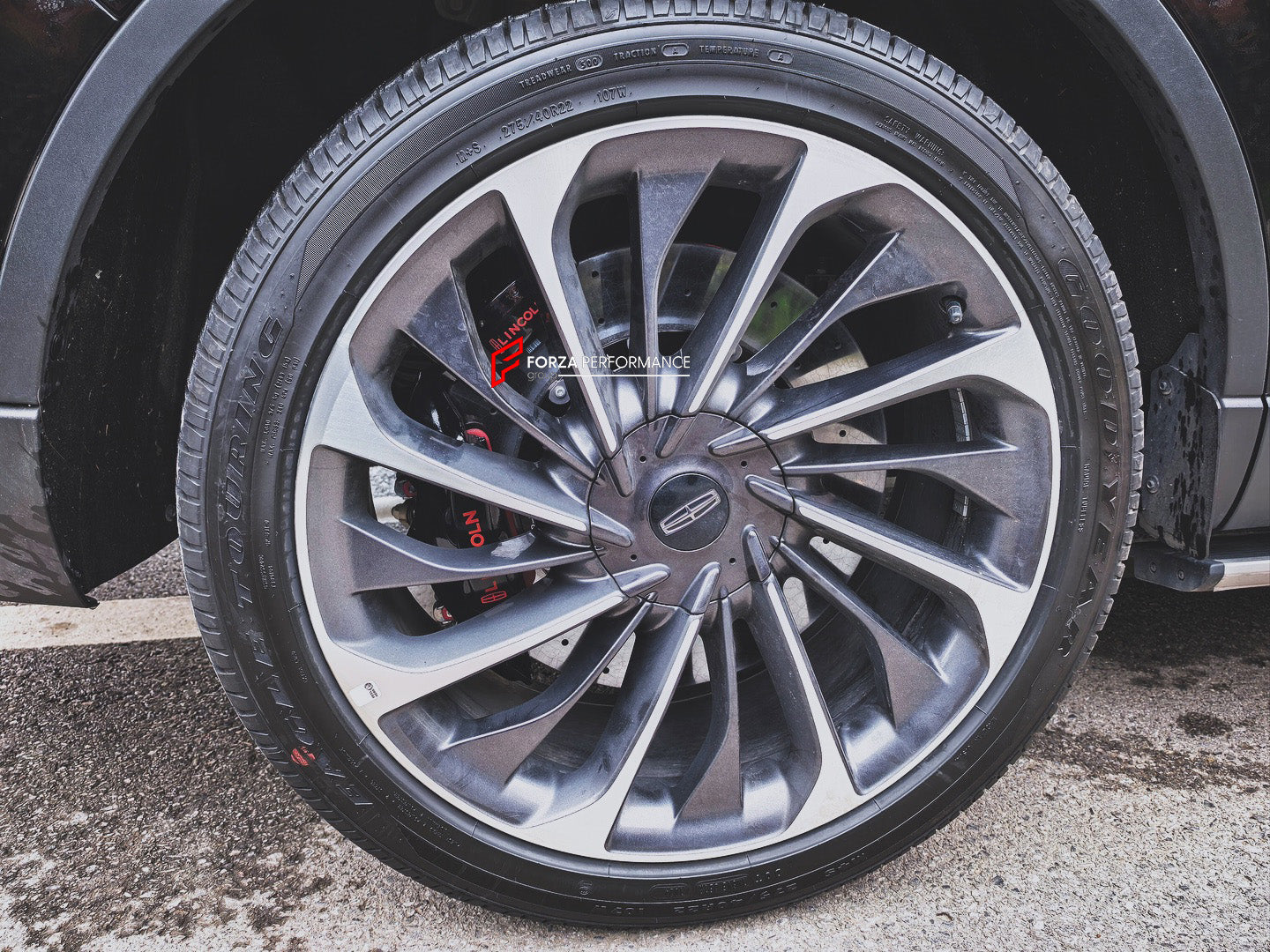 We manufacture premium quality carbon ceramic brakes discs rotors for LINCOLN AVIATOR 2 2019+ in any size

Specification:

Authentic Akebono 10 Pot Front Brake Calipers
4 pot Rear Brake Calipers
Electric Parking Brakes
Front disc: 420 mm, thickness 40 mm

Rear disc: 410 mm, thickness 32 mm
Material: Carbon Ceramic ( C / SiC) rings, Aluminium hat / bell

Includes: Carbon ceramic brake disсs / rotors, brake pads, brackets for calipers, hoses.

Fitment: Direct Bolt-On replace OE IRON

BRAKE DISCS ROTORS CAN BE