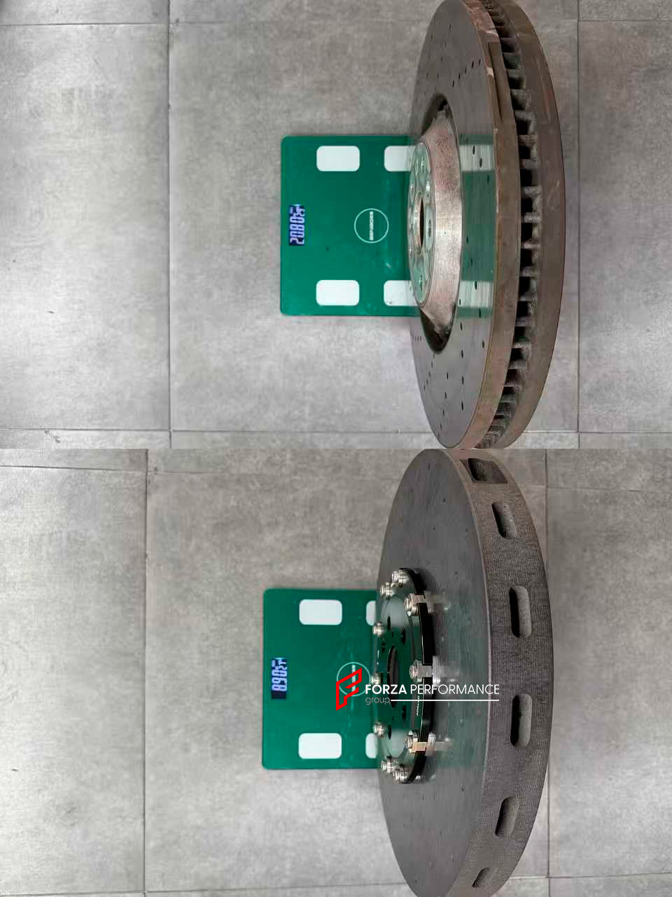 We manufacture premium quality carbon ceramic brakes discs rotors for LOTUS EMEYA 2024+ in any size

Specification:

Authentic APRacing CP7411 10 Pot Front Brake Calipers
Authentic APRacing CP9582 4 Pot Front Brake Calipers
Front disc: 420 mm, thickness 40 mm
Rear disc: 380 mm, thickness 28 mm
Material: Carbon Ceramic ( C / SiC) rings, Aluminium hat / bell

Includes: Carbon ceramic brake disсs / rotors, brake pads, brackets for calipers, hoses.

BRAKE DISCS ROTORS CAN BE MADE FOR YOUR CAR IN ANY SIZE AND UP