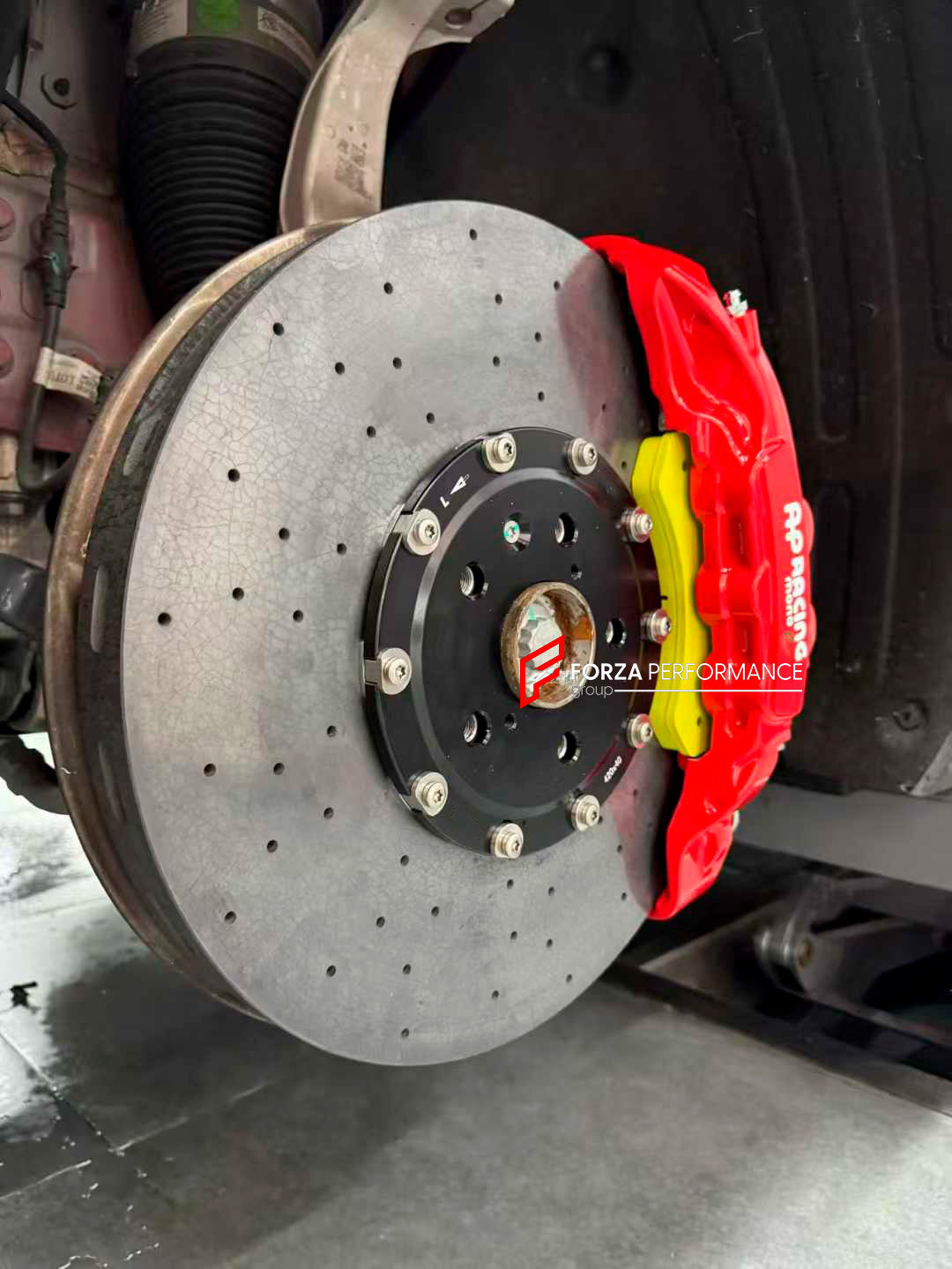 We manufacture premium quality carbon ceramic brakes discs rotors for LOTUS EMEYA 2024+ in any size

Specification:

Authentic APRacing CP7411 10 Pot Front Brake Calipers
Authentic APRacing CP9582 4 Pot Front Brake Calipers
Front disc: 420 mm, thickness 40 mm
Rear disc: 380 mm, thickness 28 mm
Material: Carbon Ceramic ( C / SiC) rings, Aluminium hat / bell

Includes: Carbon ceramic brake disсs / rotors, brake pads, brackets for calipers, hoses.

BRAKE DISCS ROTORS CAN BE MADE FOR YOUR CAR IN ANY SIZE AND UP