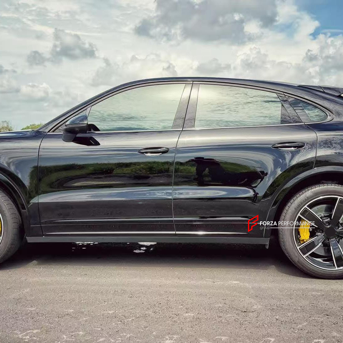 We manufacture premium quality carbon ceramic brakes discs rotors for PORSCHE CAYENNE 9Y 2018 - 2023 in any size

Specification:

Authentic Akebono 10 Pot Front Brake Calipers
Genuine Porsche 4 pot Rear Brake Calipers
Front disc: 420 mm, thickness 40 mm

Rear disc: 410 mm, thickness 32 mm
Material: Carbon Ceramic ( C / SiC) rings, Aluminium hat / bell

Includes: Carbon ceramic brake disсs / rotors, brake pads, brackets for calipers, hoses.

Fitment: Direct Bolt-On replace OE IRON

BRAKE DISCS ROTORS CAN BE 