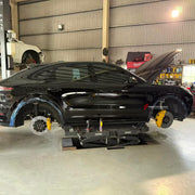 We manufacture premium quality carbon ceramic brakes discs rotors for PORSCHE CAYENNE 9Y 2018 - 2023 in any size

Specification:

Authentic Akebono 10 Pot Front Brake Calipers
Genuine Porsche 4 pot Rear Brake Calipers
Front disc: 420 mm, thickness 40 mm

Rear disc: 410 mm, thickness 32 mm
Material: Carbon Ceramic ( C / SiC) rings, Aluminium hat / bell

Includes: Carbon ceramic brake disсs / rotors, brake pads, brackets for calipers, hoses.

Fitment: Direct Bolt-On replace OE IRON

BRAKE DISCS ROTORS CAN BE 