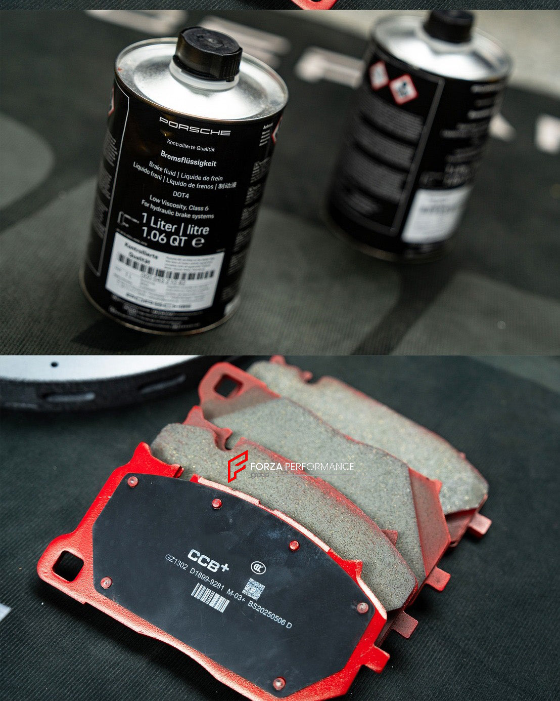 We manufacture premium quality carbon ceramic brakes discs rotors for PORSCHE CAYENNE 9Y 2018 - 2023 in any size

Specification:

Authentic Akebono 10 Pot Front Brake Calipers
Genuine Porsche 4 pot Rear Brake Calipers

Authentic Brembo Electric Parking Brakes
Front disc: 440 mm, thickness 40 mm

Rear disc: 410 mm, thickness 36 mm
Material: Carbon Ceramic ( C / SiC) rings, Aluminium hat / bell

Includes: Carbon ceramic brake disсs / rotors, brake pads, brackets for calipers, hoses.

Fitment: Direct Bolt-On r