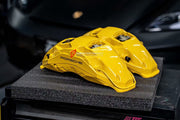 CARBON CERAMIC BBK BIG BRAKE KIT for PORSCHE TAYCAN 4 CROSS TURISMO J1.2 2024+

Forza Performance Group offers various types of big brake kits, all types of aftermarket brake calipers, as well as genuine original brands of all types, such as AP Racing, Brembo, Akebono, AMG, M Performance, Audi, Porsche, Lamborghini, Toyota TRD, etc.

Material: Carbon Ceramic

Current set includes:

2x Authentic Akebono 10 pot Front Brake Calipers

2x Front Brake Discs 420 mm

2x Rear Brake Discs 380 mm
4x Brake Caliper Adap