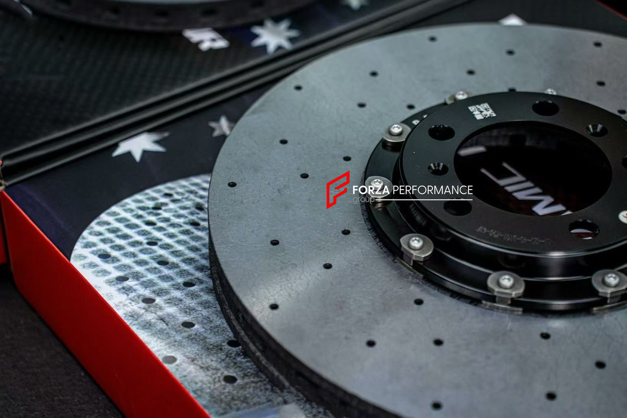 CARBON CERAMIC BBK BIG BRAKE KIT for PORSCHE TAYCAN 4 CROSS TURISMO J1.2 2024+

Forza Performance Group offers various types of big brake kits, all types of aftermarket brake calipers, as well as genuine original brands of all types, such as AP Racing, Brembo, Akebono, AMG, M Performance, Audi, Porsche, Lamborghini, Toyota TRD, etc.

Material: Carbon Ceramic

Current set includes:

2x Authentic Akebono 10 pot Front Brake Calipers

2x Front Brake Discs 420 mm

2x Rear Brake Discs 380 mm
4x Brake Caliper Adap