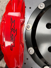 We manufacture premium quality carbon ceramic brakes discs rotors for RAM 1500 TRX 2021+ in any size

Specification:

Authentic Brembo X Style 6 Pot Front Brake Calipers
4 pot Rear Brake Calipers with Electric Parking Brake
Front disc: 405 mm, thickness 34 mm

Rear disc: 380 mm, thickness 28 mm
Material: Carbon Ceramic ( C / SiC) rings, Aluminium hat / bell

Includes: Carbon ceramic brake disсs / rotors, brake pads, brackets for calipers, hoses.

Fitment: Direct Bolt-On replace OE IRON

BRAKE DISCS ROTORS C