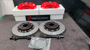We manufacture premium quality carbon ceramic brakes discs rotors for RAM 1500 TRX 2021+ in any size

Specification:

Authentic Brembo X Style 6 Pot Front Brake Calipers
4 pot Rear Brake Calipers with Electric Parking Brake
Front disc: 405 mm, thickness 34 mm

Rear disc: 380 mm, thickness 28 mm
Material: Carbon Ceramic ( C / SiC) rings, Aluminium hat / bell

Includes: Carbon ceramic brake disсs / rotors, brake pads, brackets for calipers, hoses.

Fitment: Direct Bolt-On replace OE IRON

BRAKE DISCS ROTORS C