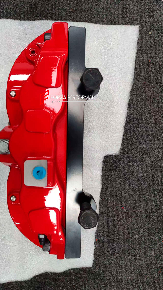 We manufacture premium quality carbon ceramic brakes discs rotors for RAM 1500 TRX 2021+ in any size

Specification:

Authentic Brembo X Style 6 Pot Front Brake Calipers
4 pot Rear Brake Calipers with Electric Parking Brake
Front disc: 405 mm, thickness 34 mm

Rear disc: 380 mm, thickness 28 mm
Material: Carbon Ceramic ( C / SiC) rings, Aluminium hat / bell

Includes: Carbon ceramic brake disсs / rotors, brake pads, brackets for calipers, hoses.

Fitment: Direct Bolt-On replace OE IRON

BRAKE DISCS ROTORS C